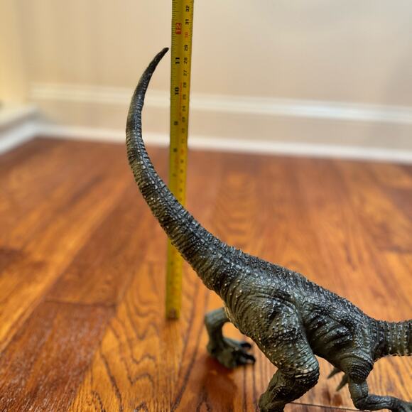 Dinosaurs Two NKOK 2020 Raptor and Triceratops Large Posed Prehistoric Toys Dino - Picture 15 of 16